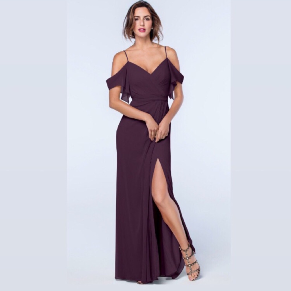 Watters Aldridge Bridesmaid / Formal Dress - Plum